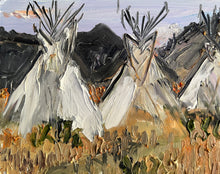 Load image into Gallery viewer, Teepees at Yellowstone