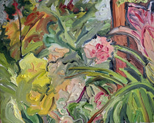 Load image into Gallery viewer, Daylillies, Hollyhocks, and Primrose