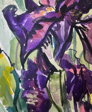 Load image into Gallery viewer, Black Iris in the Sunshine
