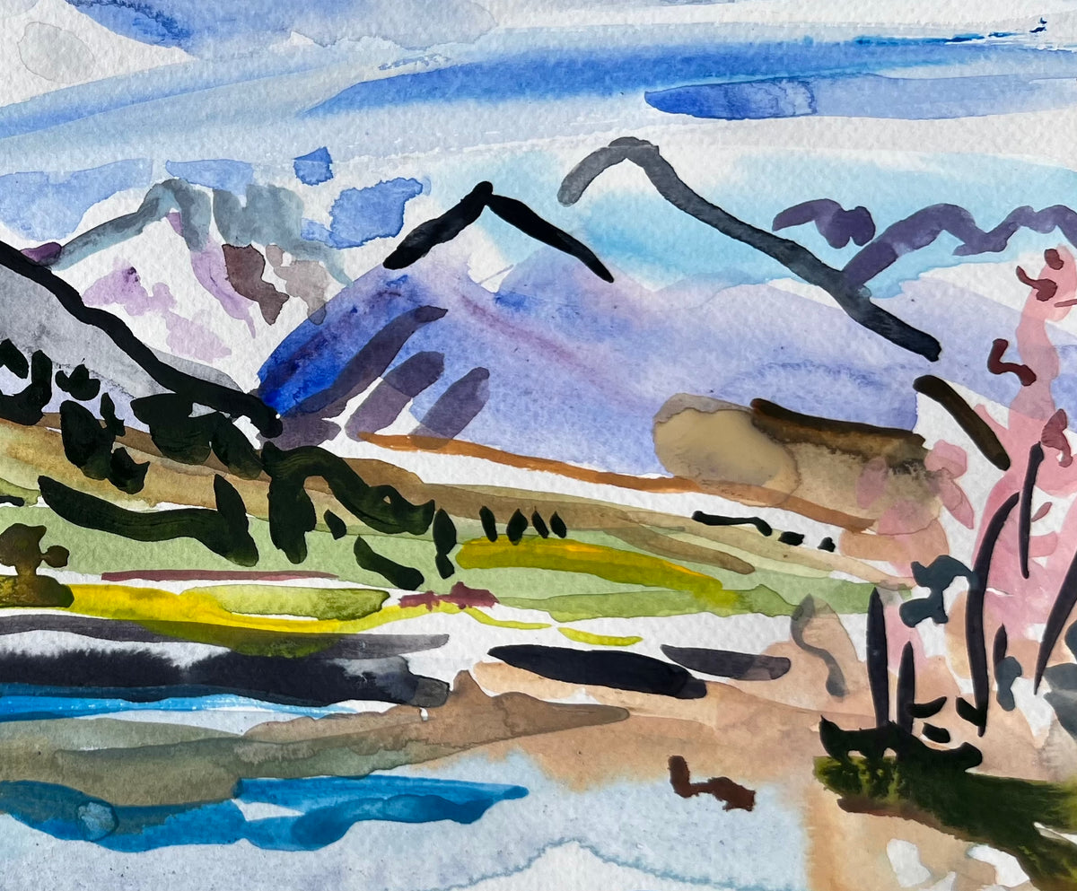 Early Spring on the Yellowstone – Tandy Miles Riddle